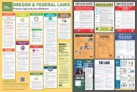 2022-2023 Agriculture Poster, Commonly Required Postings in Oregon