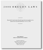 2008 Oregon Laws - Special Session - 2008 Oregon Laws - Special Session - 90028