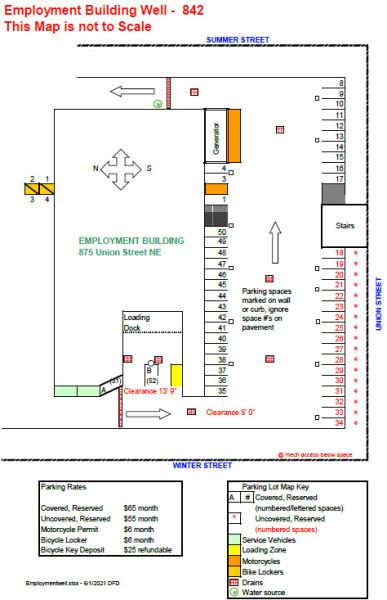 Employment Building Well - Uncovered, Reserved