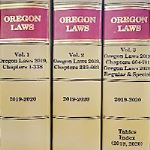 2019-2020 Oregon Laws