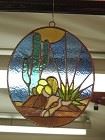 5 Desert Cactus Sun Catcher 