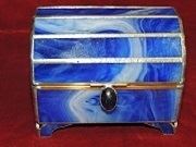 5 Blue Sea Chest Jewelry Box 
