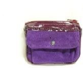 28-Money Purse 10/6/22 - Purple Suede Money Purse