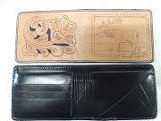 45-Tri Fold Wallet 10/11/22 - Tooled Wallet 10/13/22