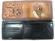 45-Tri Fold Wallet 10/11/22 - Tooled Wallet 10/13/22