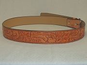 45-Customized Tooled Belt 10/17/22 - Custom Order Belt Style 6 10/17/22