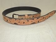 45-Customized Tooled Belt 10/17/22 - Custom Order Belt Style 11 10/17/22