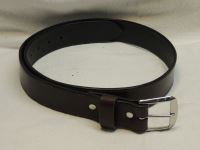 76-Brown leather belt - 76-Brown leather belt