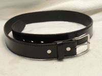 76-Black leather Belt - 76-Black leather Belt