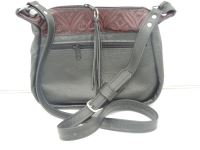 76-Purse-Black and Purple with tassel  - 76-Purse-Black and Purple with tassel 
