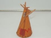 28 Leather Teepee bank  - 28-Leather Teepee bank 