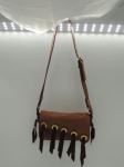Brown Santa Fe purse.  - Brown Santa Fe purse. 