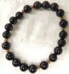 86-Black and Gold Bracelet  - 86-Black and Gold Bracelet 