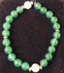 86-Green & Gold Bracelet - 86-Green & Gold Bracelet