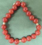 86-Red & Gold Bracelet - 86-Red & Gold Bracelet
