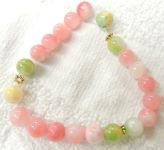86-Pink+Green Bracelet - 86-Pink+Green Bracelet